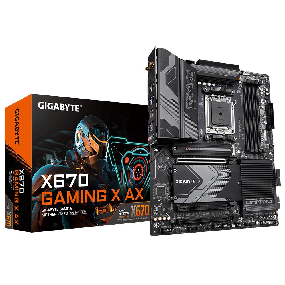 Gigabyte X670 GAMING X AX scheda madre AMD X670 Presa di corrente AM5 ATX